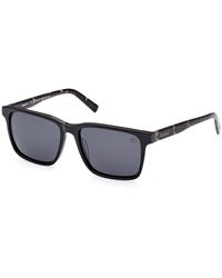 Timberland - Tb9306 01D Sunglasses Acetate Squared Polarized - Lyst