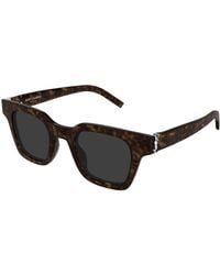 Saint Laurent - Sl M157 002 Sunglasses Acetate Squared - Lyst