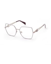 Blumarine - Vbm253 0H60 Optical Frames Metal Geometric - Lyst