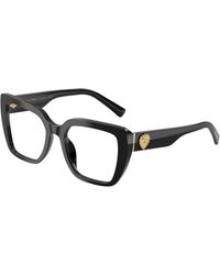 Dolce & Gabbana - Dg3441 501 Optical Frames Acetate Transparent Squared Normal - Lyst