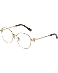 Tiffany & Co. - Tf1161D 6021 Optical Frames Metal Round Normal - Lyst