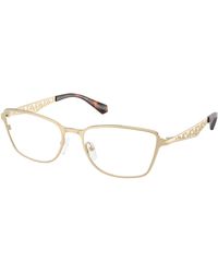 Michael Kors - Mk3105 Sanibel 1014 Optical Frames Metal Transparent Squared Normal - Lyst