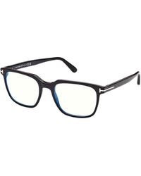 Tom Ford - Ft5818-B 001 Optical Frames Acetate Squared Normal - Lyst