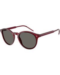 Giorgio Armani - Ar8211 6344R5 Sunglasses Acetate Pantos Normal - Lyst