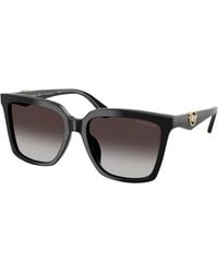 Michael Kors - Mk2256U Menaggio 30058G Sunglasses Acetate Squared Normal Shaded - Lyst