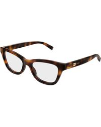 Gucci - Gg1983O 004 Optical Frames Injected Transparent Cat Eye - Lyst