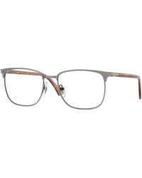 Persol - Po1021V 1131 Optical Frames Metal Transparent Squared Normal - Lyst