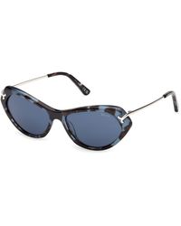 PUCCI - Ep0251 55V Sunglasses Acetate Cat Eye Normal - Lyst