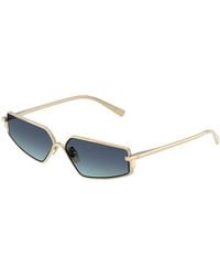 Tiffany & Co. - Tf3113Kb 62239S Sunglasses Metal Geometric Normal Shaded - Lyst