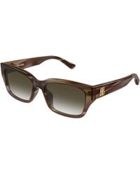 Balenciaga - Bb0480Sk 003 Occhiali Da Sole Acetato Squadrata Sfumato - Lyst