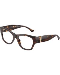 Jimmy Choo - Jc3063U 5002 Optical Frames Acetate Transparent Pillow Normal - Lyst