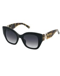Nina Ricci - Snr377V 700 Sunglasses Acetate Smoke Squared Normal Shaded - Lyst