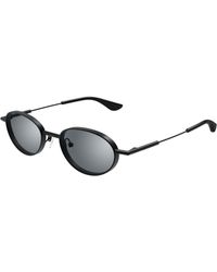 McQueen - Am0523S 004 Sunglasses Acetate Round - Lyst