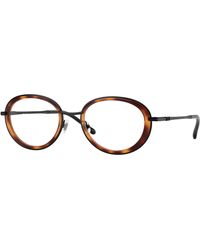 DIESEL - Dl5010 1002 Optical Frames Metal Round Normal - Lyst