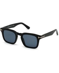 Tom Ford - Ft0751 Dax 01V Sunglasses Acetate Squared Polarized - Lyst