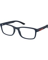 Prada Linea Rossa - Ps 06Rv Mag1O1 Optical Frames Injected Transparent Pillow Normal - Lyst