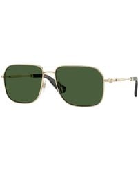 Burberry - Be3159 110971 Sunglasses Metal Geometric Normal - Lyst
