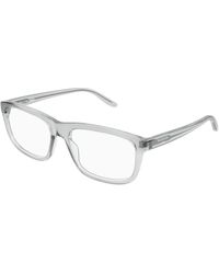 Balenciaga - Bb0438O 005 Optical Frames Acetate Transparent Squared - Lyst