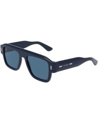 Calvin Klein - Ck25509S 400 Sunglasses Acetate Squared Normal - Lyst