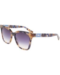 Longchamp - Lo696S 430 Sunglasses Acetate Squared Normal Photochromatic - Lyst