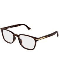 Montblanc - Mb0519Oa 002 Optical Frames Acetate Transparent Squared - Lyst