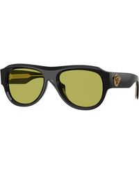 Versace - Ve4518U Gb1/87 Sunglasses Acetate Pilot Normal - Lyst