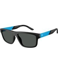 Emporio Armani - Ea4244U 500187 Sunglasses Injected Squared Normal - Lyst