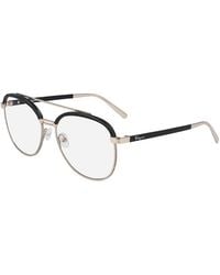 Ferragamo - Sf2195L 42914 786 Optical Frames Metal Pilot - Lyst