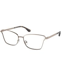 Michael Kors - Mk3063 Radda 1213 Optical Frames Metal Transparent Squared Normal - Lyst