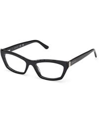 Guess - Gm50062 71 Optical Frames Acetate Cat Eye Normal - Lyst
