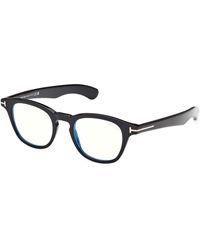 Tom Ford - Ft5976-B 001 Optical Frames Acetate Round Normal - Lyst