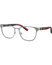 FERRARI SCUDERIA - Fz7016 101 Optical Frames Metal Round Normal - Lyst