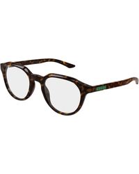 Gucci - Gg2083O 002 Optical Frames Acetate Transparent Round - Lyst