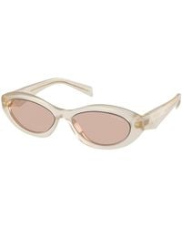 Prada - Pr 26Zs 12V4I2 Sunglasses Acetate Geometric Normal - Lyst