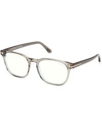 Tom Ford - Ft5868-B 051 Optical Frames Acetate Squared Normal - Lyst