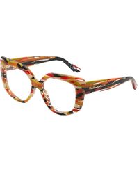 Marni - 7Vw Zvier Stripes Optical Frames Acetate Geometric - Lyst