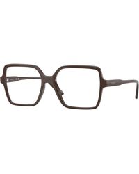 Vogue Eyewear - Vo5702 2252 Optical Frames Nylon Transparent Squared Normal - Lyst