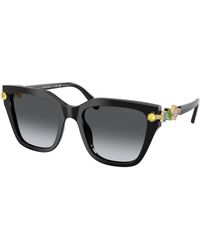 Swarovski - Sk6041 1001T3 Sunglasses Acetate Geometric Polarized - Lyst