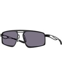 Oakley - Oo6031 Bushwick 603101 Sunglasses Titanium Squared Normal - Lyst