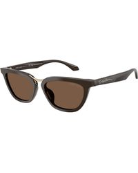 Giorgio Armani - Ar8253U 639873 Sunglasses Acetate Butterfly Normal - Lyst