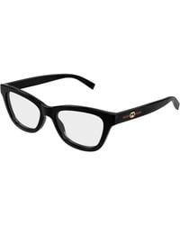 Gucci - Gg1983O 001 Optical Frames Injected Transparent Cat Eye - Lyst