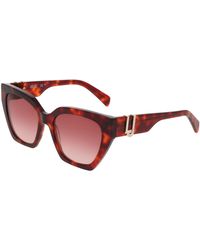 Liu Jo - Lj814Sr 640 Sunglasses Acetate Cat Eye Normal - Lyst