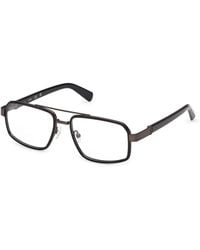 Guess - Gu50372 052 Optical Frames Metal Squared Normal - Lyst