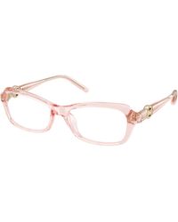 Michael Kors - Mk4182U Hakone 3901 Optical Frames Injected Transparent Round Normal - Lyst