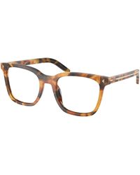 Prada - Pr B11V 29C1O1 Optical Frames Acetate Pillow Normal - Lyst