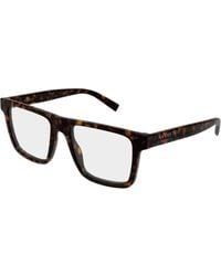 Gucci - Gg2236O 002 Optical Frames Injected Transparent Squared - Lyst