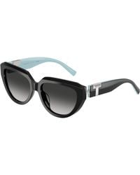 Tiffany & Co. - Tf4238U 84653C Sunglasses Acetate Pillow Normal Nuanced - Lyst