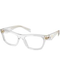 Prada - Pr B01V 12R1O1 Optical Frames Acetate Butterfly Normal - Lyst