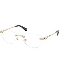 Swarovski - Sk1035D 4013 Optical Frames Metal Round Normal - Lyst