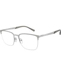 Emporio Armani - Ea1151 3045 Optical Frames Metal Transparent Pillow Normal - Lyst